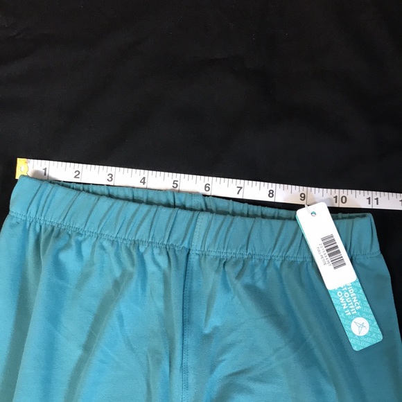 SweetLegs Teal Or No Teal Petite Leggings; BNWT - Picture 6 of 10